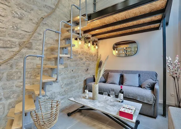 Walking Distance From Marais With Mobile Ac Apartmán